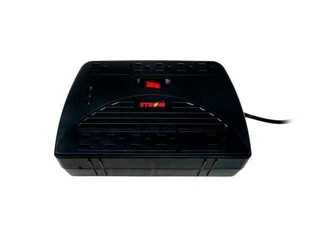 Regulador de Voltaje STROM THOR-A1200 con 10 Tomas de Protección