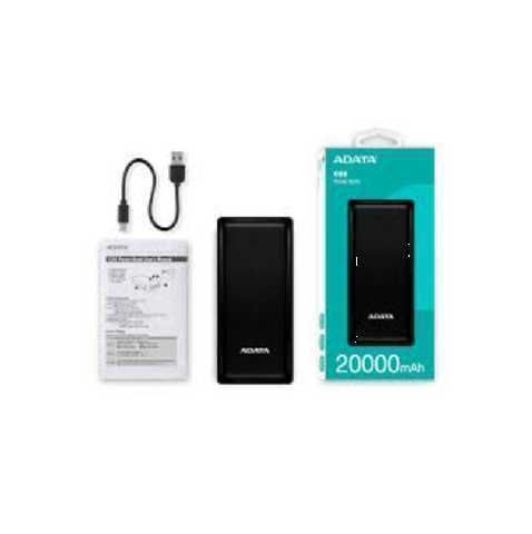 Power Bank ADATA C20 20000mAh - Carga Rápida y Portátil