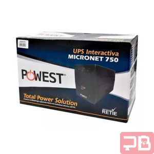 UPS POWEST 750VA Micronet: Protección Confiable y Compacta