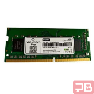 Memoria RAM VALUETECH PRO DDR4 8GB 2400MHz SODIMM