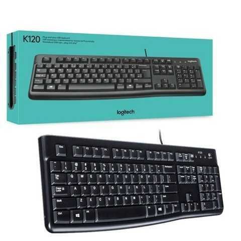 Teclado Logitech K120 USB Plug-and-Play