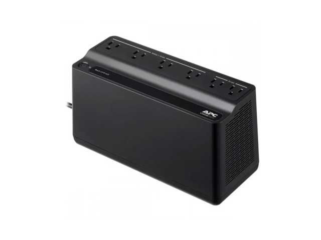 UPS APC BE425M-LM 425VA con USB y 6 Salidas - Negro