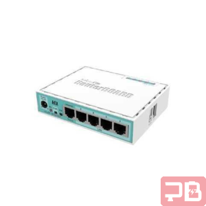 Router MikroTik hEX RB750GR3 con 5 Puertos Gigabit