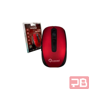 Mouse Inalámbrico Quasad QM-850 Rojo - Recargable 2.4 GHz
