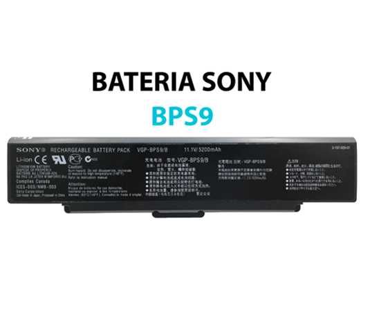 Batería Sony VGP-BPS9/B 11.1V 5200mAh - Energía Confiable para tu Laptop