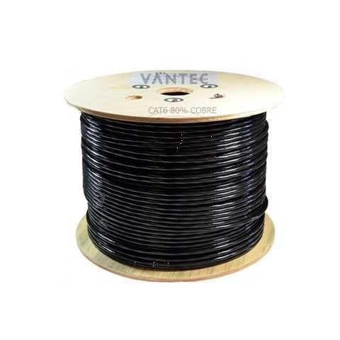 Cable Ethernet VANTEC CAT6 Exterior 305M 80% Cobre