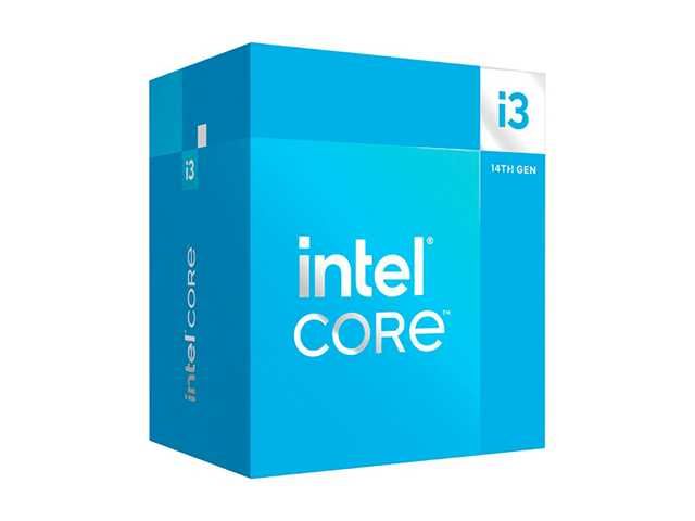 Procesador Intel Core i3-14100, 14ª Gen, LGA 1700