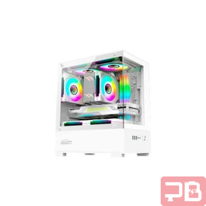Caja Armaggeddon Aquaron Duplex One ARGB - Blanca
