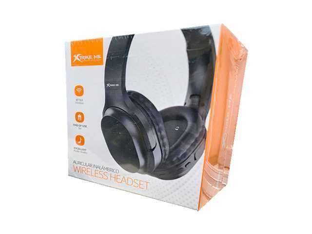 Auriculares inalámbricos Xtrike Me HD-214 BK - Calidad y comodidad en Negro