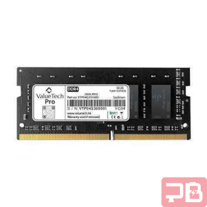 Memoria RAM VALUETECH 8GB DDR4 2666MHz SODIMM