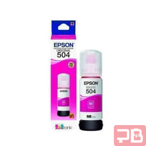 Botella de Tinta Epson 504 Original - Magenta - EcoTank