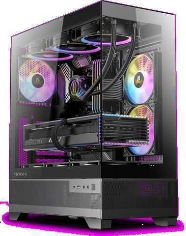 Caja Antec CX700 Elite Negra con Ventiladores RGB