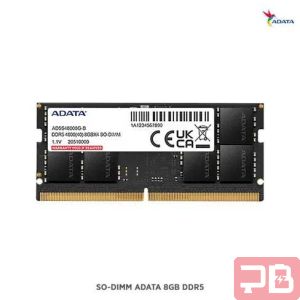 Memoria RAM ADATA DDR5 8GB 4800MHz SODIMM para Laptop