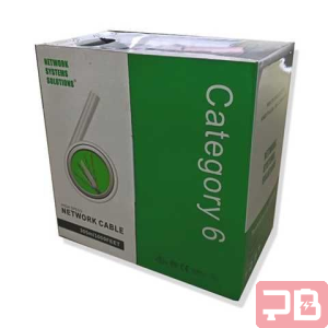 Cable de Red Network Systems Solutions Cat 6E 100% Cobre - 305m