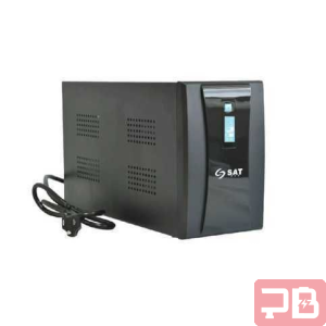UPS SAT UR2000+ 2000VA 1200W con Pantalla LCD y 6 Tomas