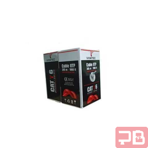 Cable de Red Interior Vantec CAT6 305m 60% Cobre