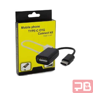 Cable Adaptador OTG Tipo C a USB 3.0 S-K07 10CM