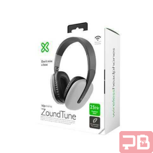 Auriculares Klip Xtreme ZoundTune KWH010 Bluetooth - Gris