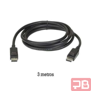 Cable DisplayPort a DisplayPort 4K 60Hz - 3 Metros