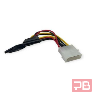 Cable de Poder Molex 4 Pines a SATA - 15 cm