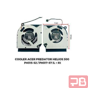 Conjunto de Ventiladores Acer Predator Helios 300 L + R