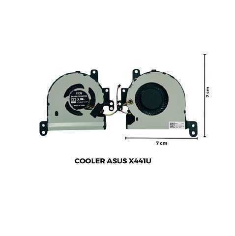 Ventilador ASUS para Laptop X441U, F441U, R441U, X441S - 4 Pines