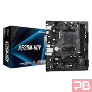 Placa Base ASRock A520M Micro-ATX AM4 DDR4 HDMI DVI