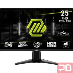 MSI MAG 255F E20 24" Monitor Rapid IPS FHD 200Hz