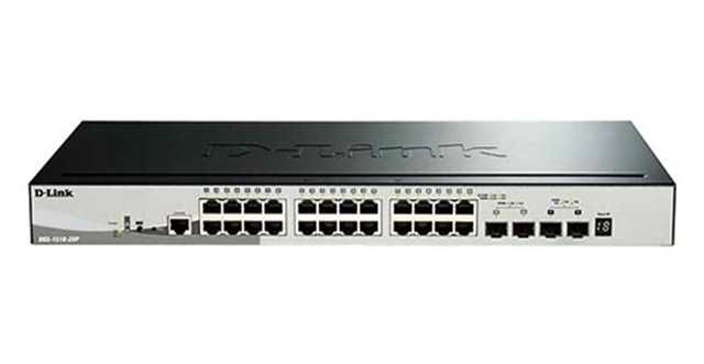 Switch D-Link DGS-1510-28X Rackeable con 24 Puertos Gigabit