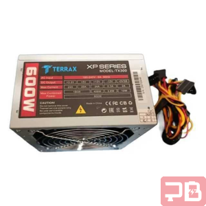 Fuente de Poder TERRAX TX300 ATX 600W 110V-240V para PC