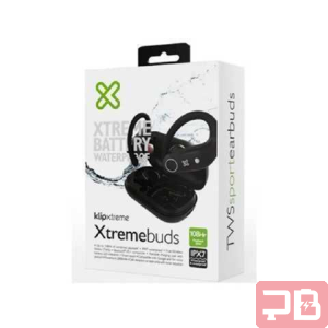 Auriculares Klip Xtreme KTE-500BK Bluetooth Deportivos IPX7