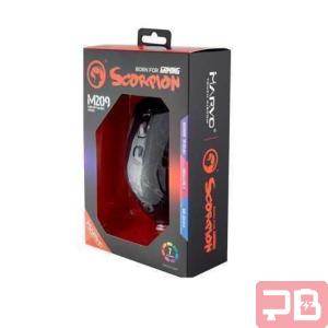 MARVO M209 Mouse Gamer RGB 6400 DPI Ergonómico 6 Botones