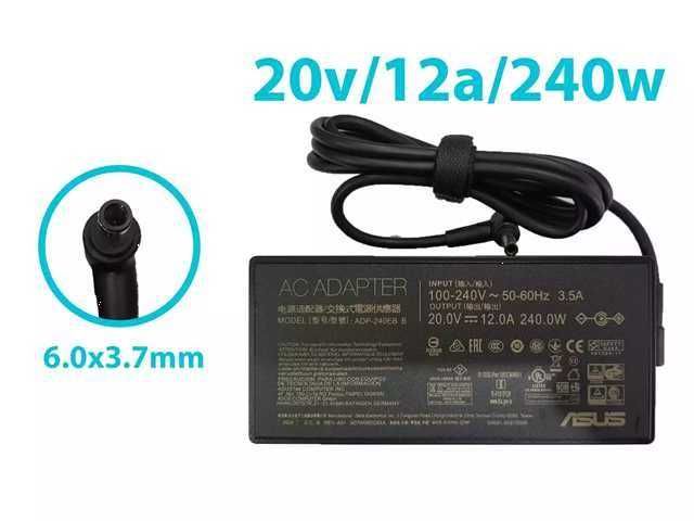 Cargador ASUS para Laptop 20V 12A 240W 6.0x3.7mm