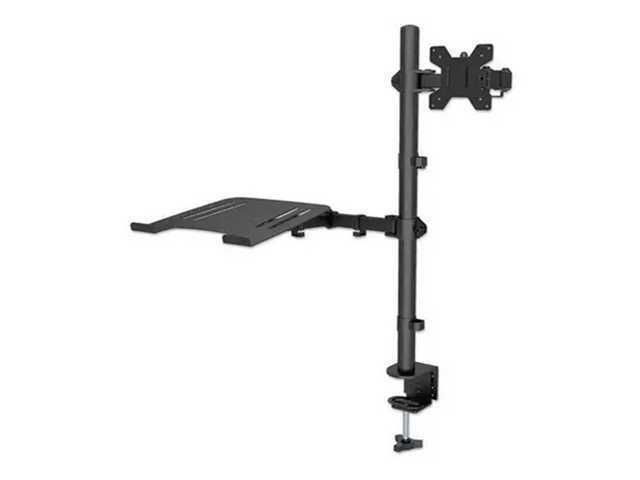 Soporte Doble Nitron MM10 para Laptop de 15.6" y Monitor de 32"