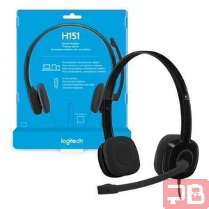 Auriculares Logitech H151 con Micrófono y Control de Volumen