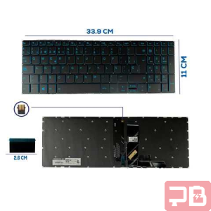 Teclado Lenovo L340-15 Series con Retroiluminación Azul