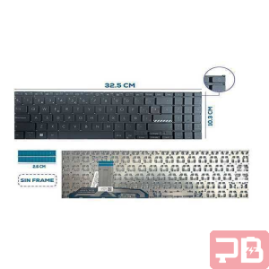 Teclado ASUS para modelos X1502, M1502, X1503, M1503QA