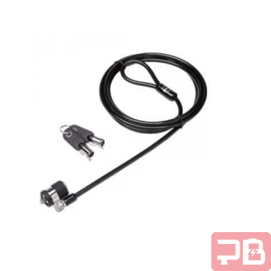 Candado Dell Premium para Laptop con Llave, 6ft, Modelo 99HPV
