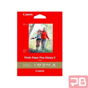 Papel Fotográfico Canon Plus Glossy PP-301 4x6" - 20 Hojas