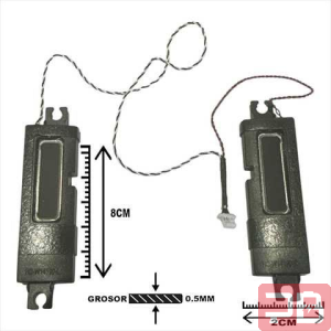 Parlante Interno Universal para Laptop - 8cm x 2cm - 4 Pines