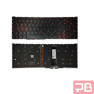Teclado Acer Nitro 5 AN515-43/AN515-54 Retroiluminado Rojo