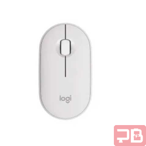 Logitech M350S Pebble 2 Mouse Inalámbrico - Blanco