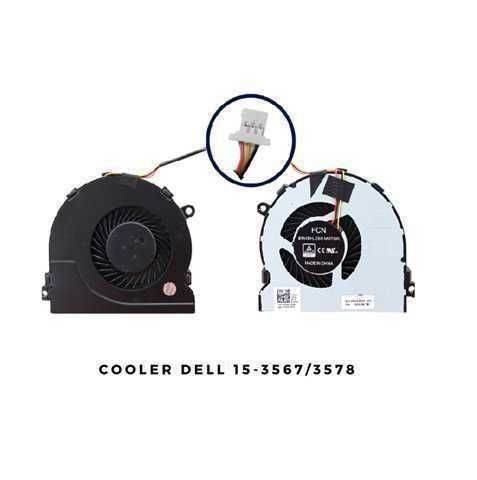 Ventilador para Laptop Dell 15-3567 y 15-3578 3PIN