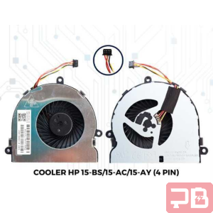 Ventilador para Laptop HP 15-BS 15-AC 4PIN