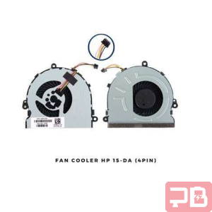 Ventilador para Laptop HP 15-DA 4PIN