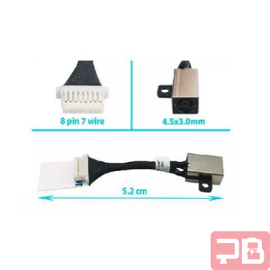 Pin de Carga DC Jack para Dell Latitude 3510 y 3410
