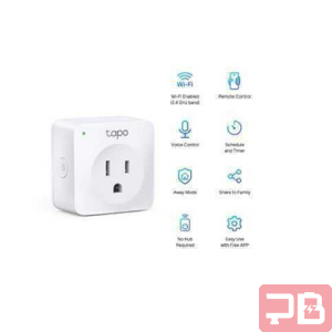 Enchufe Smart Tapo P100 TP-Link WiFi Medidor de Consumo