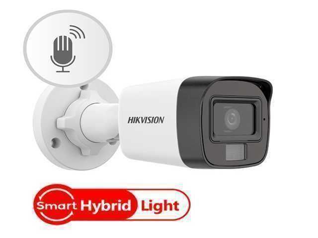 Cámara Hikvision DS-2CE16K0T-LFS 3K con Audio Exterior