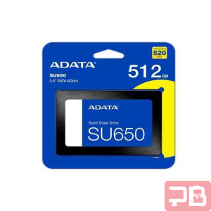 SSD ADATA SU650 512GB SATA III 2.5" 6GB/s