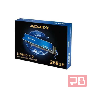 SSD ADATA LEGEND 710 M.2 NVME 256GB PCIe Gen 3 x4 Azul